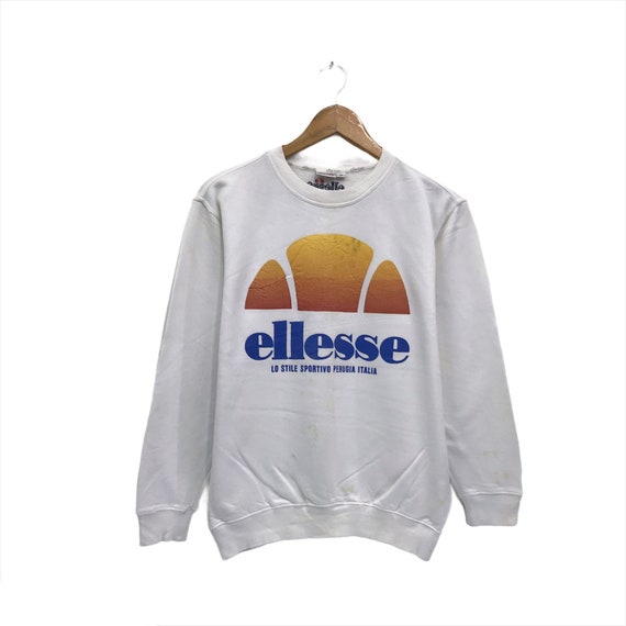 white ellesse jumper