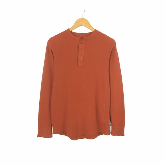 RARE!!! Vintage LL Bean Plain Design Long Sleeve L