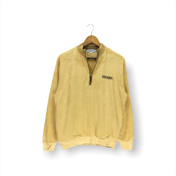 RARE Vintage KENZO GOLF Half Zipper 