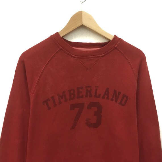 Vintage Timberland Sweatshirt Crew Neck Big Logo S