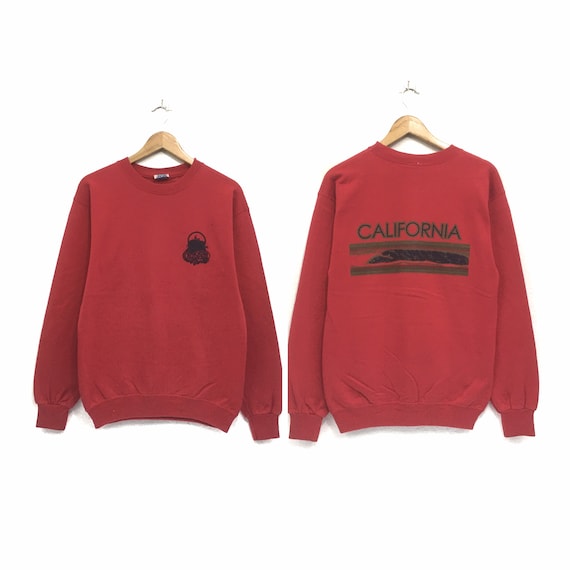 Rare!!! Vintage CALIFORNIA Sweatshirt Crewneck Big