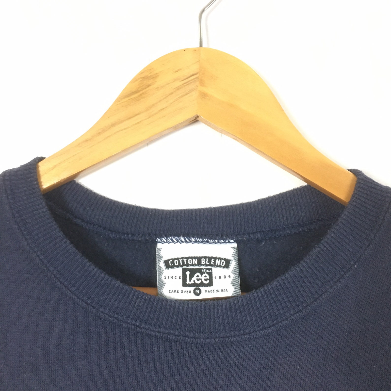 Rare Vintage LEE Sweatshirt Crewneck Big Logo Spell Out Mr | Etsy