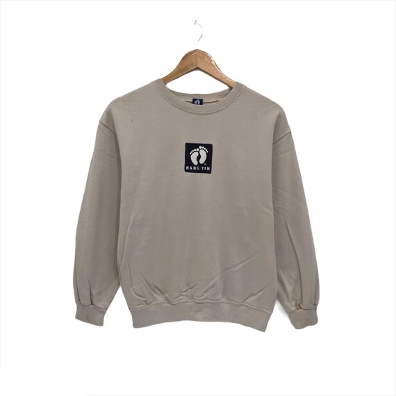 Rare!!Vintage Hang Ten Sweatshirt Crewneck Hang Te