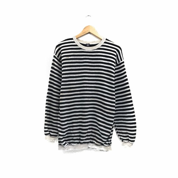 Vintage Emanuel Ungaro Sweatshirt Crewneck Stripes