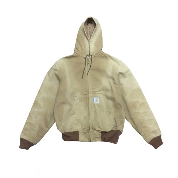 Rare!! Vintage Carhartt Hoodie Carhartt Sun Fade D