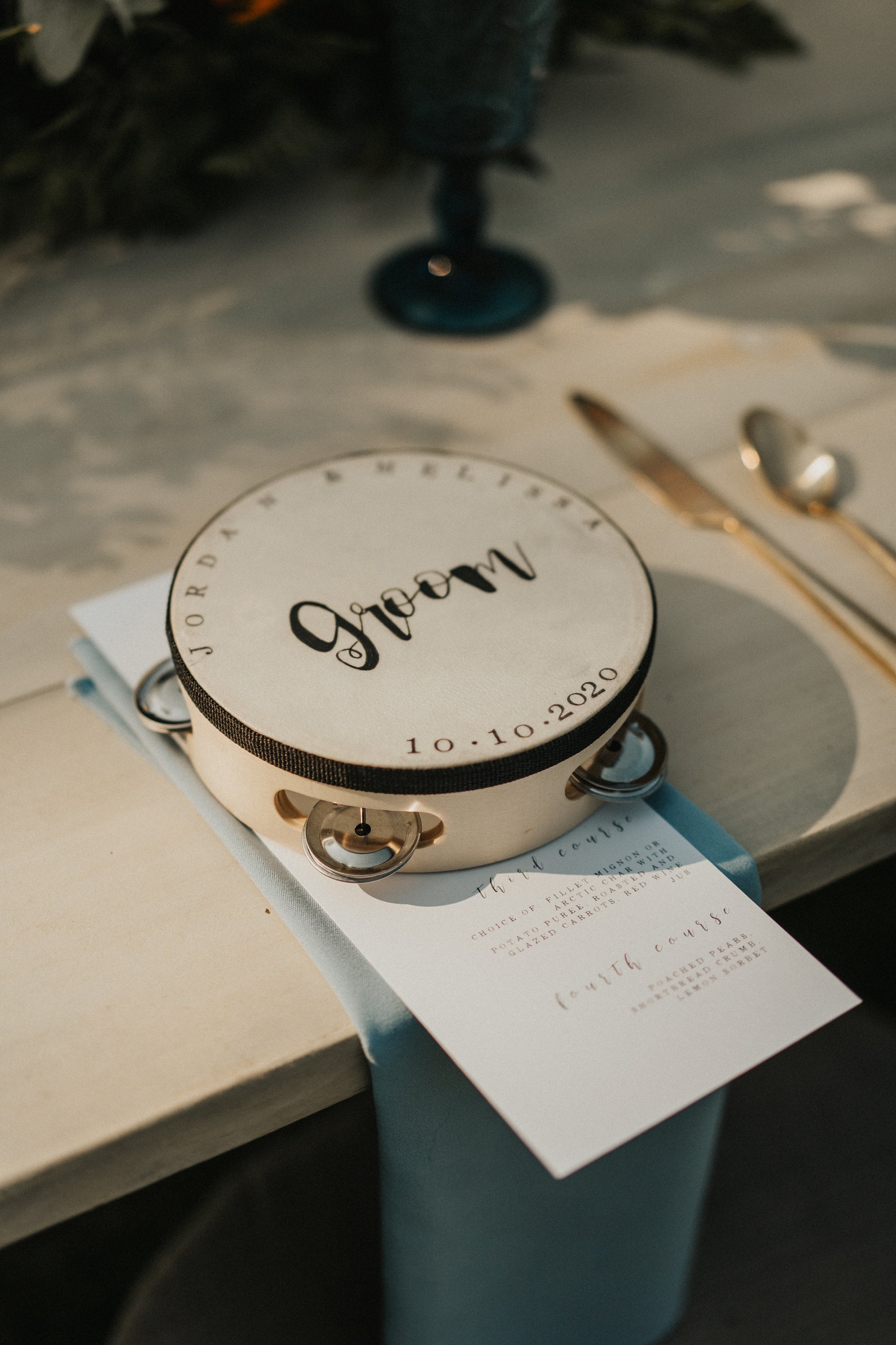 Personalized Tambourines Etsy