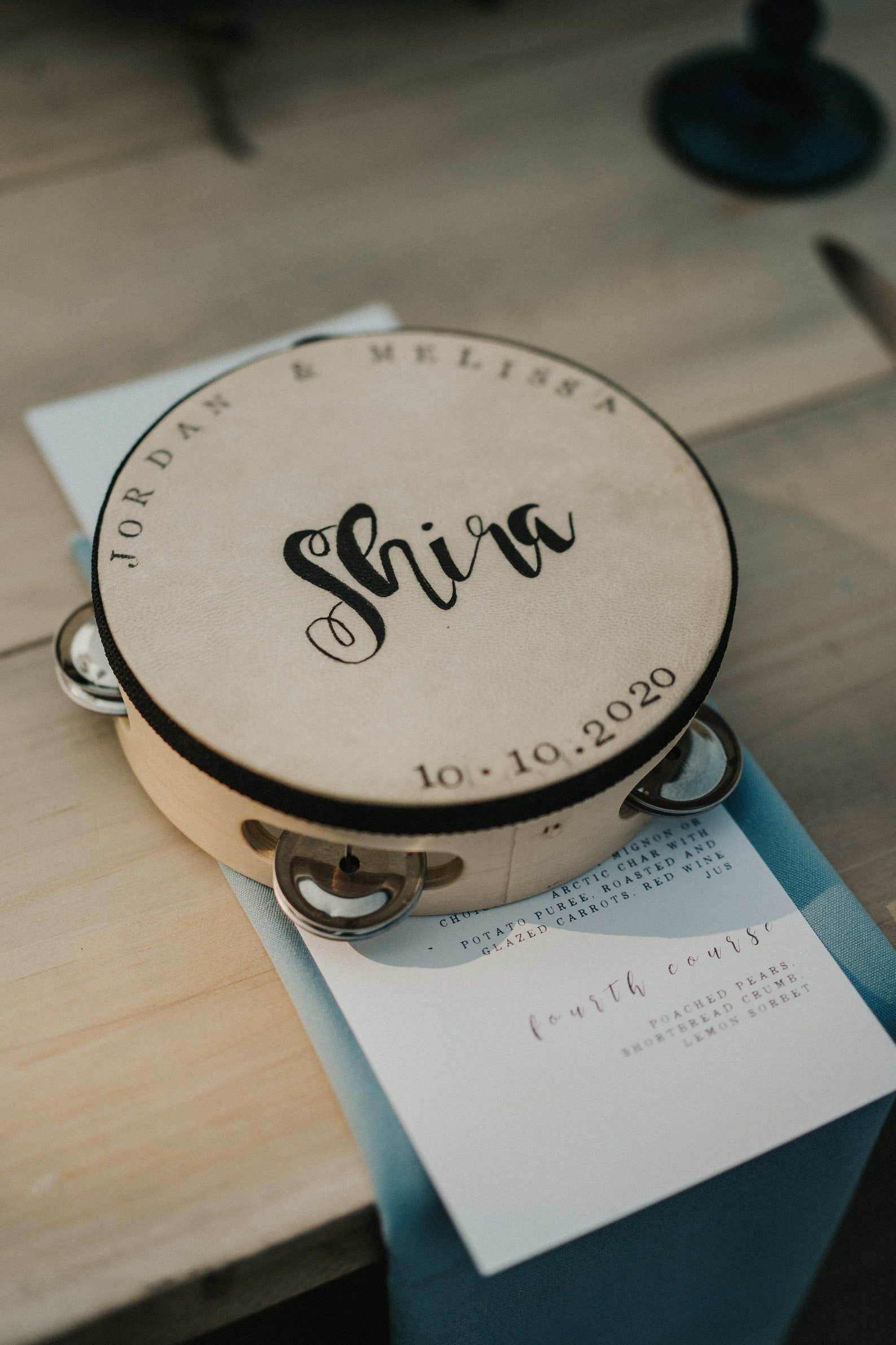 Personalized Tambourines Etsy