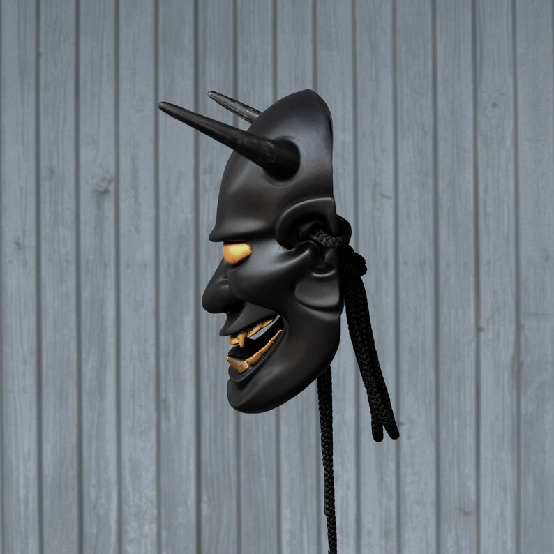 Colección de máscaras tradicionales japonesas Noh Colección Etsy