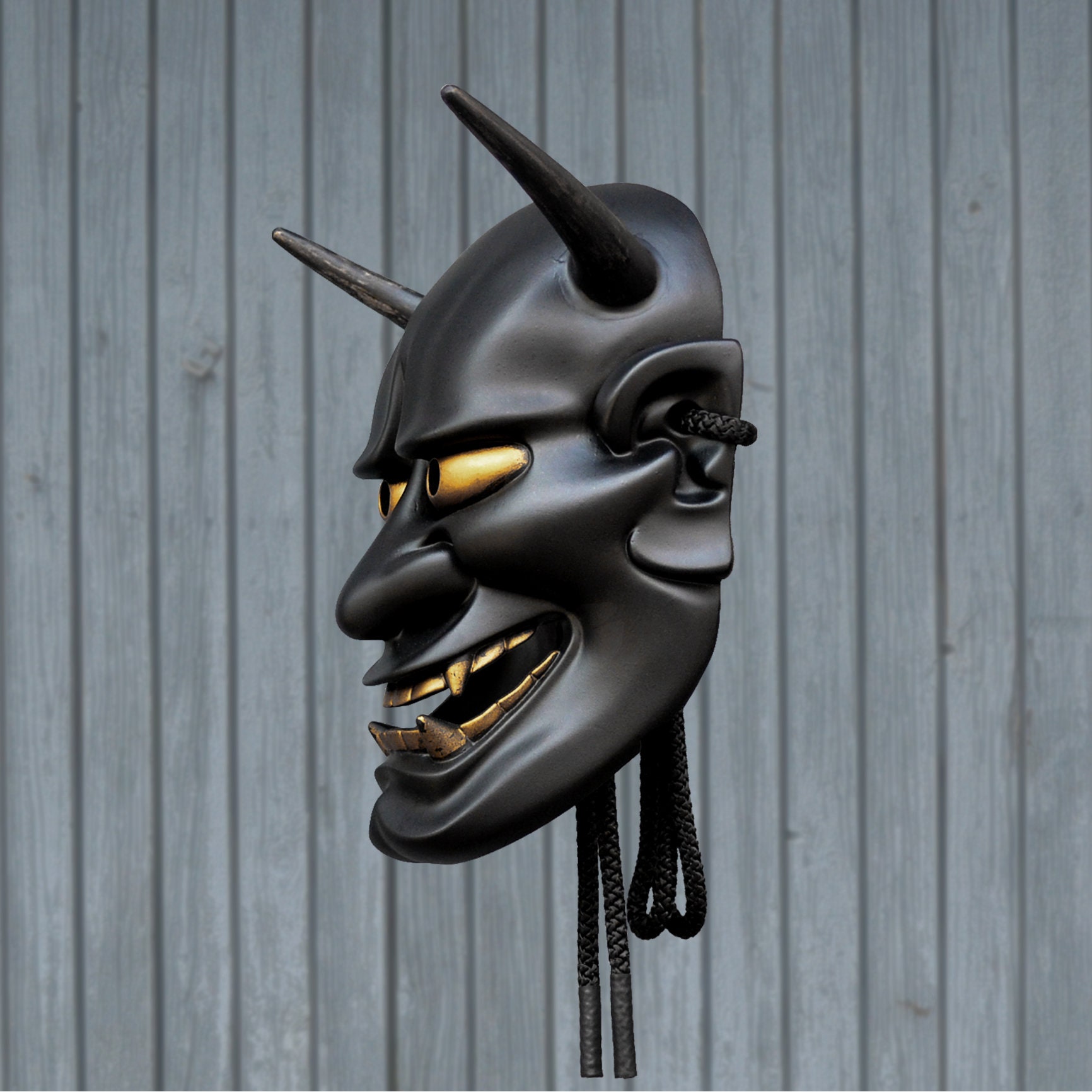 Japanese Traditional Noh Mask Collection Handmade Hannya Etsy
