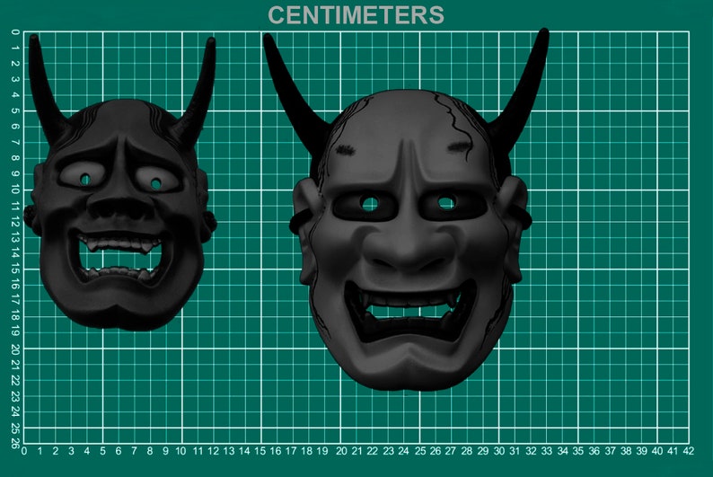 Colección de máscaras tradicionales japonesas Noh Colección Etsy