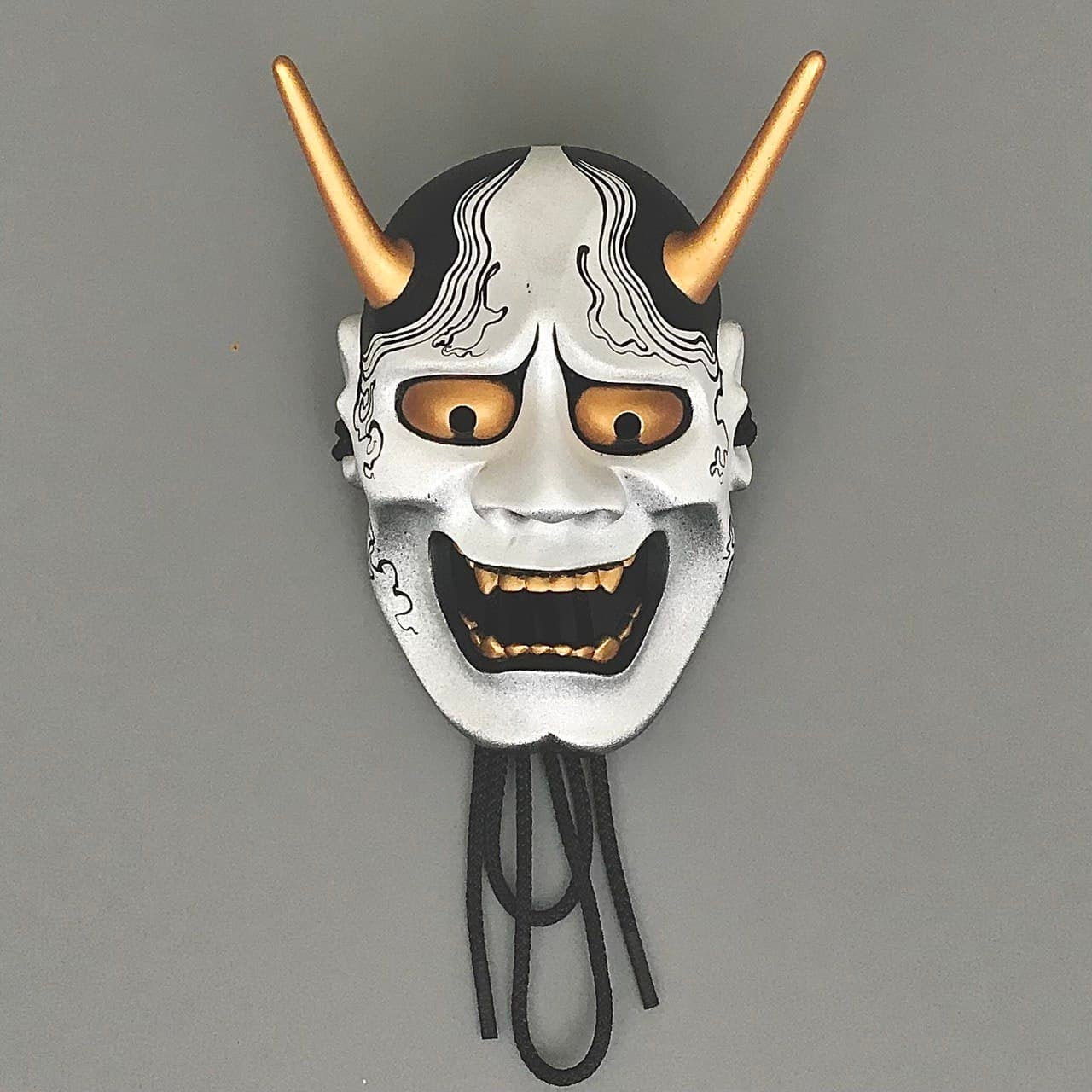 Japanese Traditional plaster Noh Mask Collection handmade Etsy