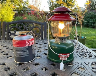 Century Tool & MFG Co., Propane Lantern, Schott Suprax Glas Globe