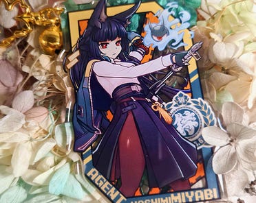 Zenless Zone Zero Agent Tag - Miyabi - Etsy