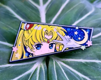 Gaze Anime Inspired Enamel Pins - Serenity Eyes