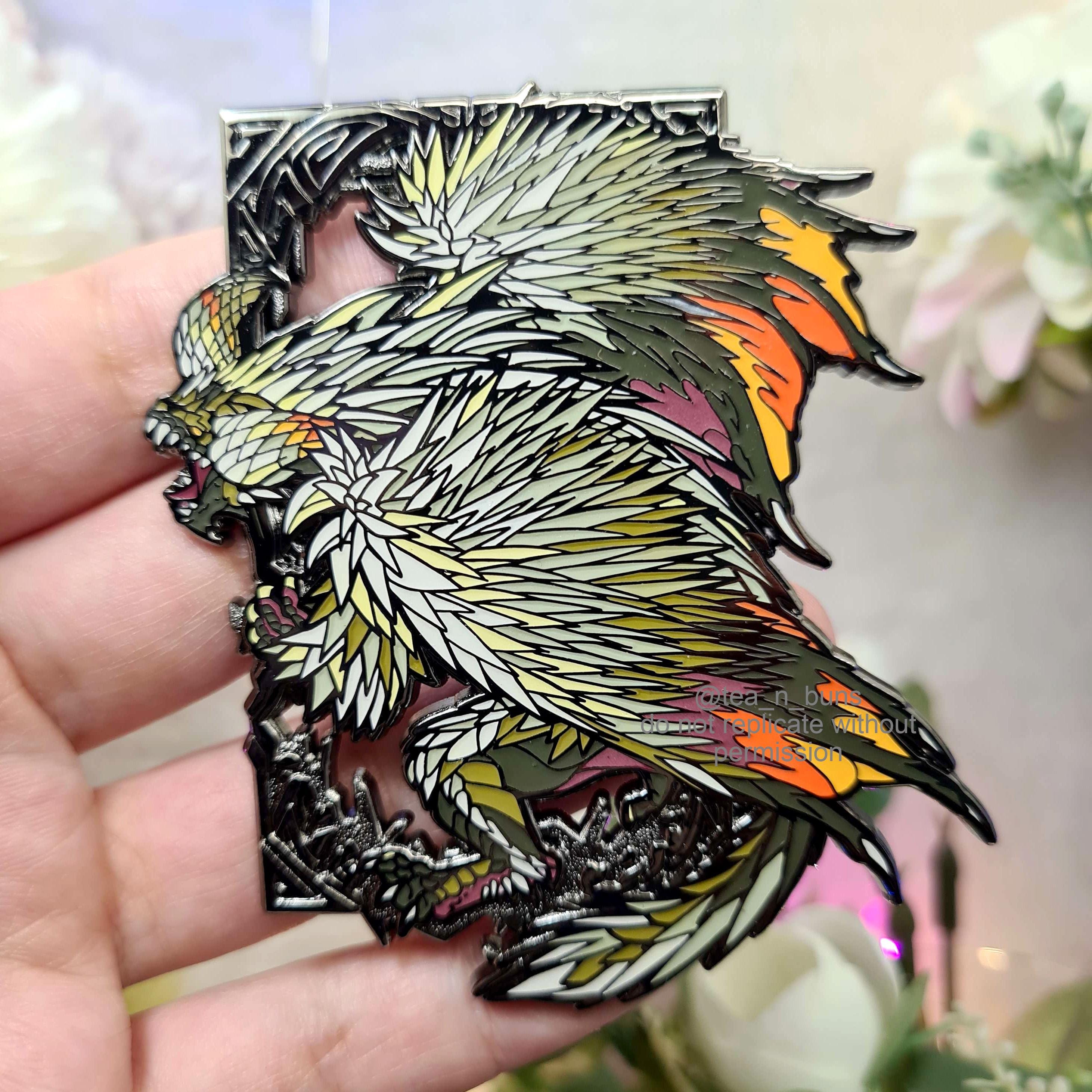 ドラゴン - ピンカードコレクション - 貪欲なドラゴン - Etsy 日本