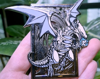 Dragons- A pincard collection - White dragon
