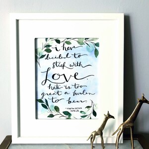Martin Luther King Jr. Quote Print, Social Justice Art, Social Justice Print, Watercolor Quote Art, MLK Inspirational Wall Art, Floral Quote