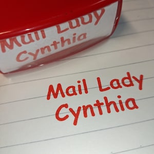 60x30mm Customized Stamp | Self-Inking Stamp | Checklist Stamp | Name Stamp | Company Stamp | Address Stamp | Logo Stamp | Wedding Stamp
