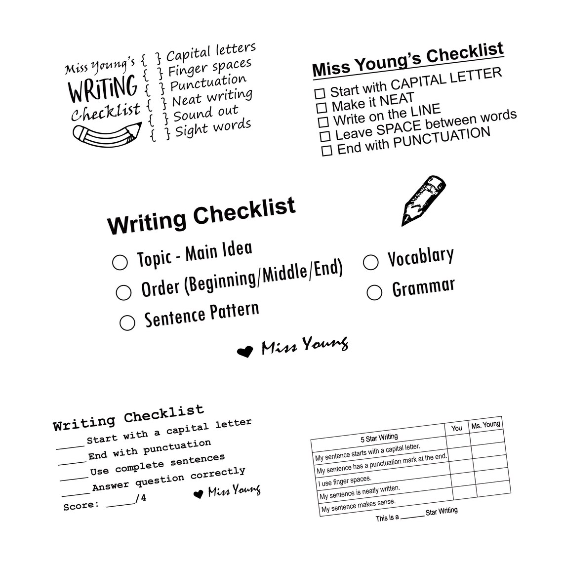 80x50mm Customized Super Large Stamp Writing Checklist Stamp Etsy