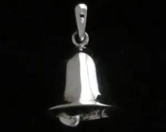 Sterling Silver Bell Pendant