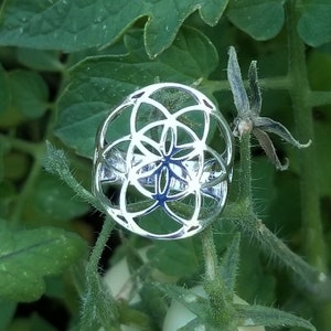 Sterling Silver Ring || Seed of Life. Available in Sizes: 5, 6, 7, 8, 9, and 10
