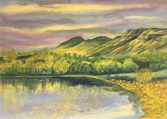 Rannoch Moor Scotland Giclee Canvas Wall Art Picture