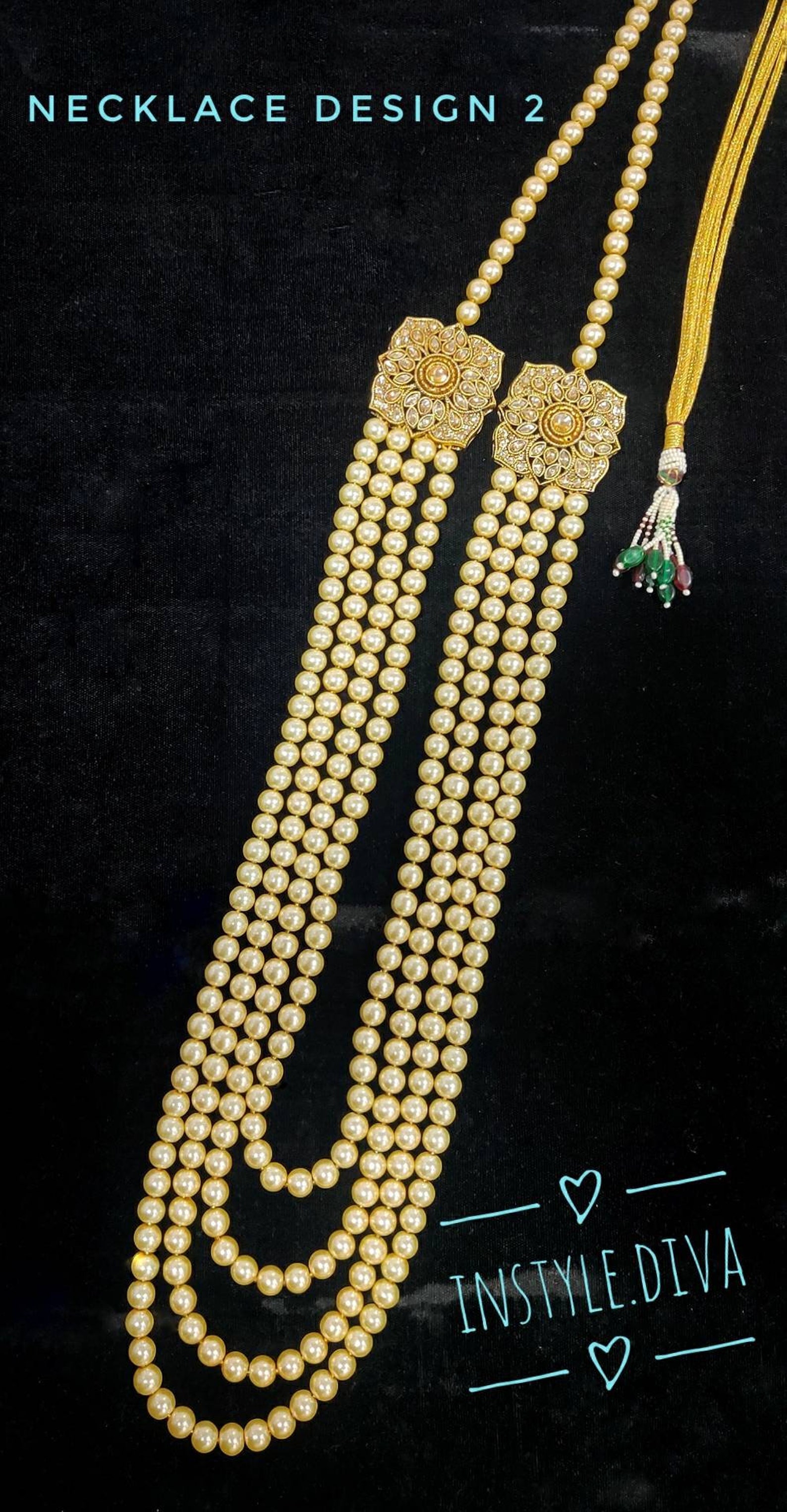 Groom's Necklace/ Sherwani Mala/ Dulha Necklace/ men's Etsy