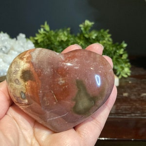 Ocean jasper heart