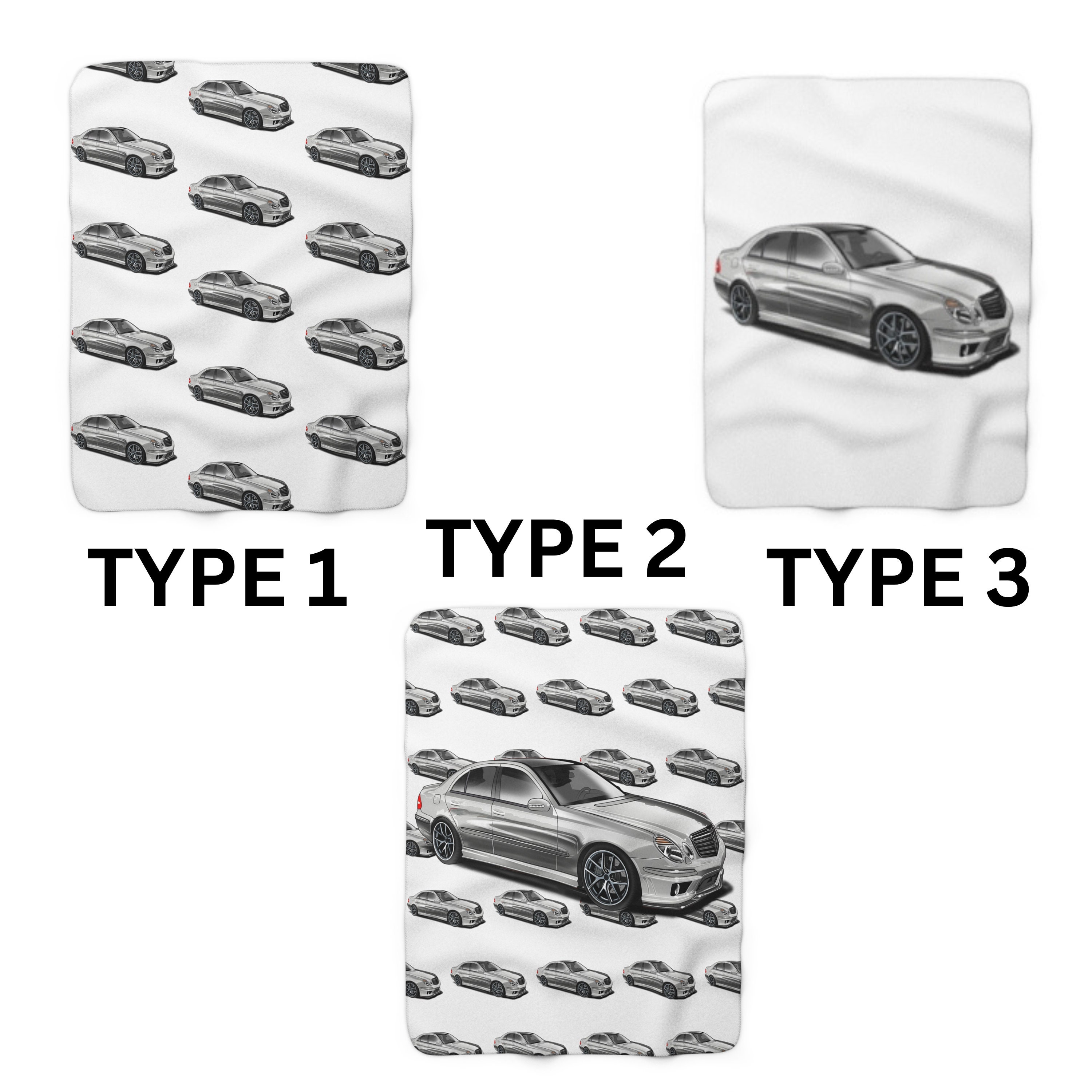 Buy Personalized Custom Printed Blanket Shelby Cobra Mustang Baby