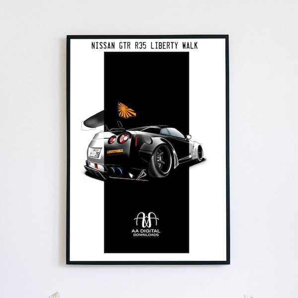 Nissan Gtr R35 Lbwk - Etsy