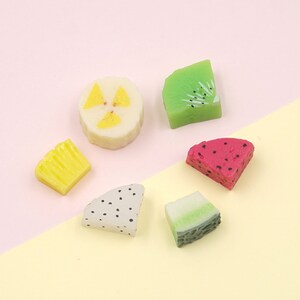 False Knitting Small Fish Resin Slime Charms cabochons Ornament or Scrapbook DIY Crafts RCA364