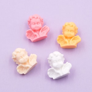 Baroque little angel Resin Charms cabochons Ornament or Scrapbook DIY Crafts H0020