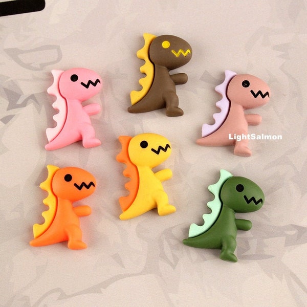 Dinosaur Resin Charms cabochons Ornament or Scrapbook DIY Crafts RCA282-2