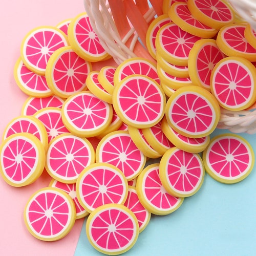 10mm Kiwi Polymer Clay Fruit Slices SPRT05L Etsy