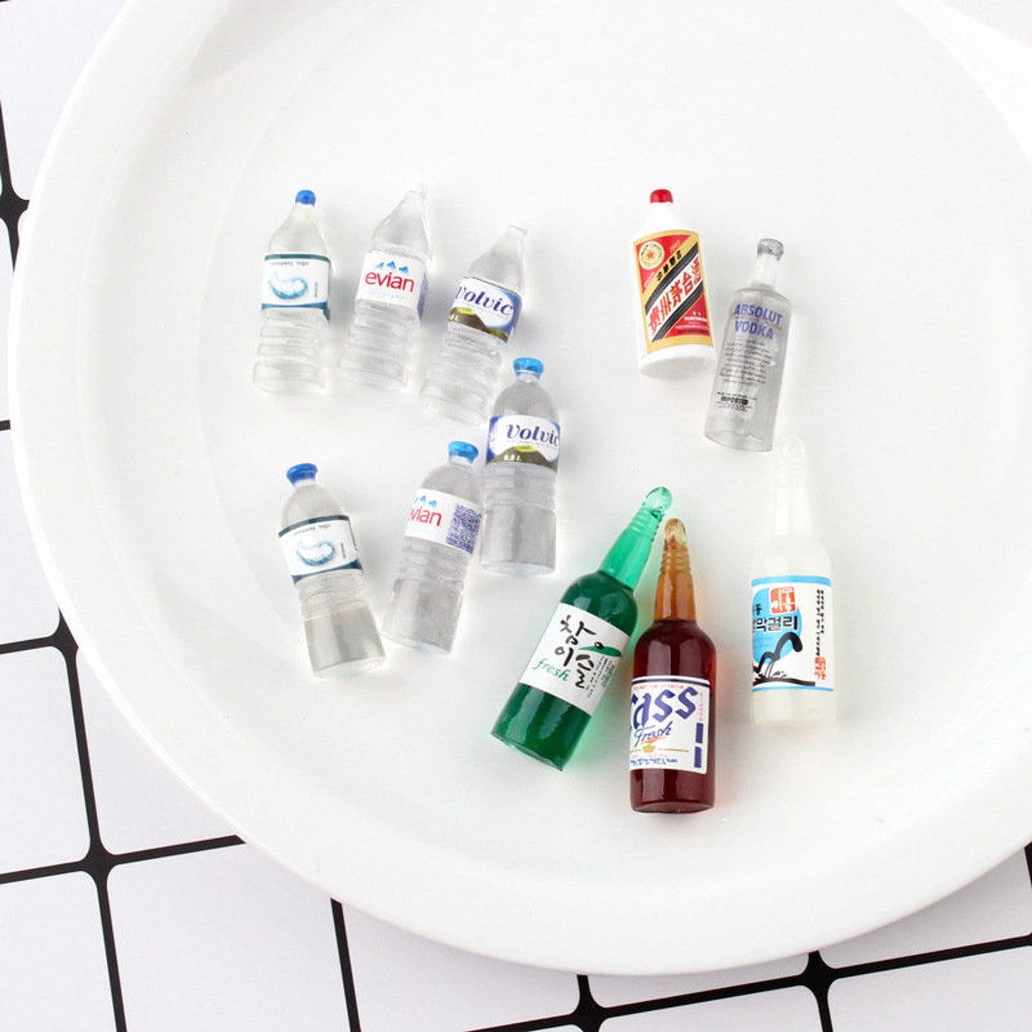 Mineral water Maotai Vodka Resin Slime Charms cabochons Etsy