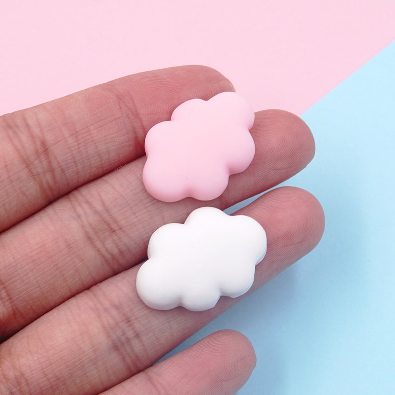 Pastel Cloud Resin Slime Charms cabochons Ornament or Etsy