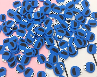 500g Blue Cartoon big mouth Polymer Clay Sprinkles Fimo Slices for DIY Crafts Making Slime Filling Nail Decoden Resin Fillers RT183