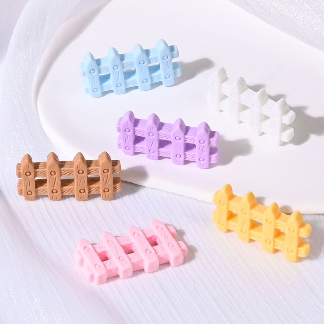 Small Railing Resin Charms Cabochons Ornament or Scrapbook DIY Crafts ...