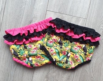 baby girl dresses with frilly pants