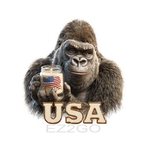 Logo, Scented Candles, Business Gorilla Brand Name, DIY Novelty Gifts Store Shop outlet, Home Accessories, Birthday-Christmas Dainty Gifts,