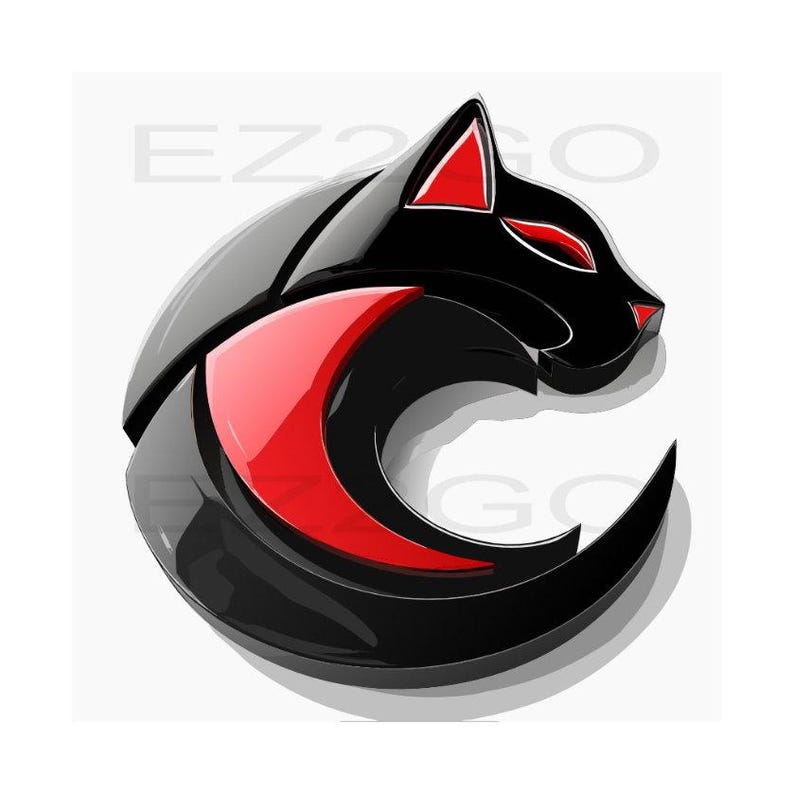 Katt- och kattungarlogotypdesign för kvinnliga entreprenörer, logotyp för företagsstartup, veterinärer, katthobbyer - tillbehör, högkvalitativ vektor 8"x8" bild 1