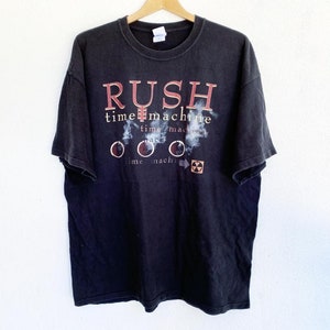 Vintage Rush Time Machine-skjorta XL-storlek