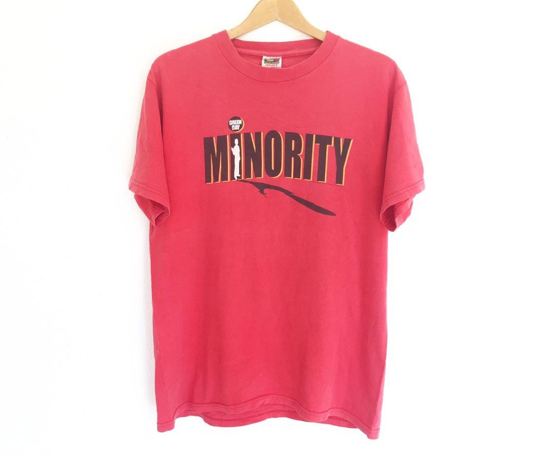 Vintage Rare Greenday Minority Shirt 