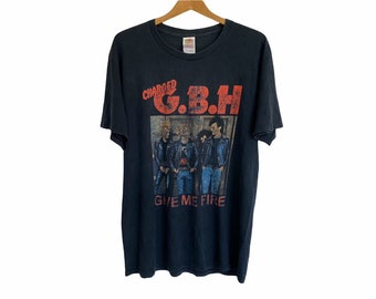 GBH シャツ、ノスフェラトゥ パンク T シャツ、ヴィンテージ レア 