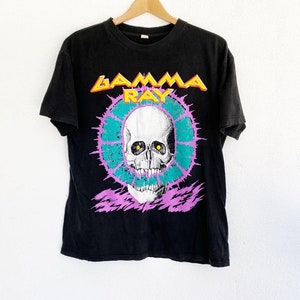 GAMMARAY ロングスリーブTシャツ vintage バンド　メタル　ロック VINTAGE Tシャツ GAMMA RAY、Gods of Metal FES. 入荷しました