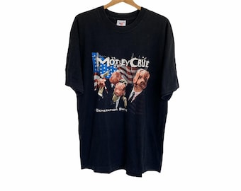 97年 モトリー・クルー Generation Swine プロモTシャツ Motley Crue Vintage T Shirt 1997 Generation Swine Tour