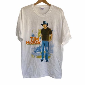 Vintage Tim McGraw Out Loud Tour 2004 L Size