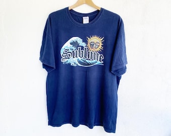 Vintage SUBLIME Second Hand Smoke XL T Shirt 1990's TULTEX - Etsy