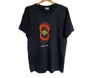 Vintage 90s PEARL JAM 1992 Drop in the Park Single Stitch Concert