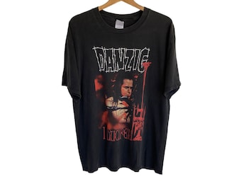 ヴィンテージ ダンジグ バンド Tシャツ XL ブラック 100% コットン